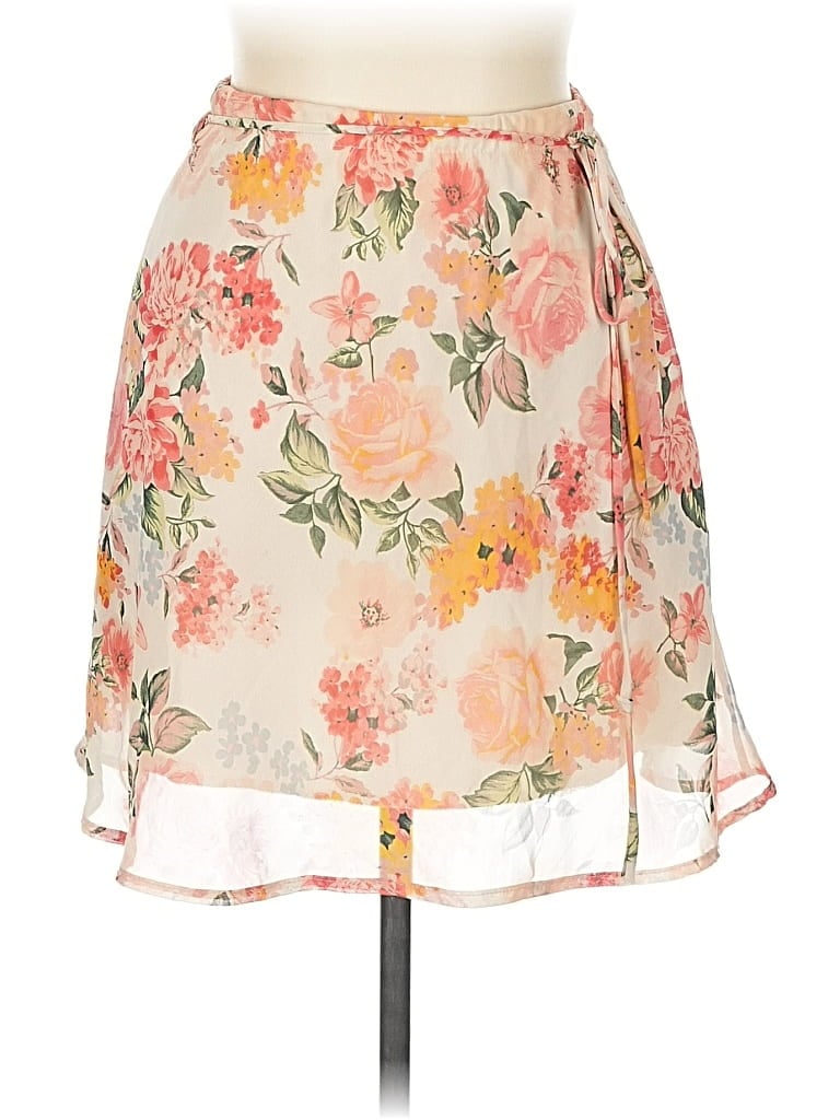 Pre-owned Audrey 3+1 Casual Skirt In White