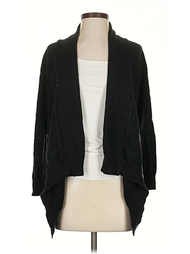 Pre-owned Gap Cardigan Sweater In Black