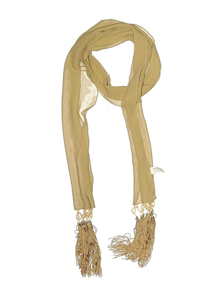 Pre-owned George Scarf In Brown