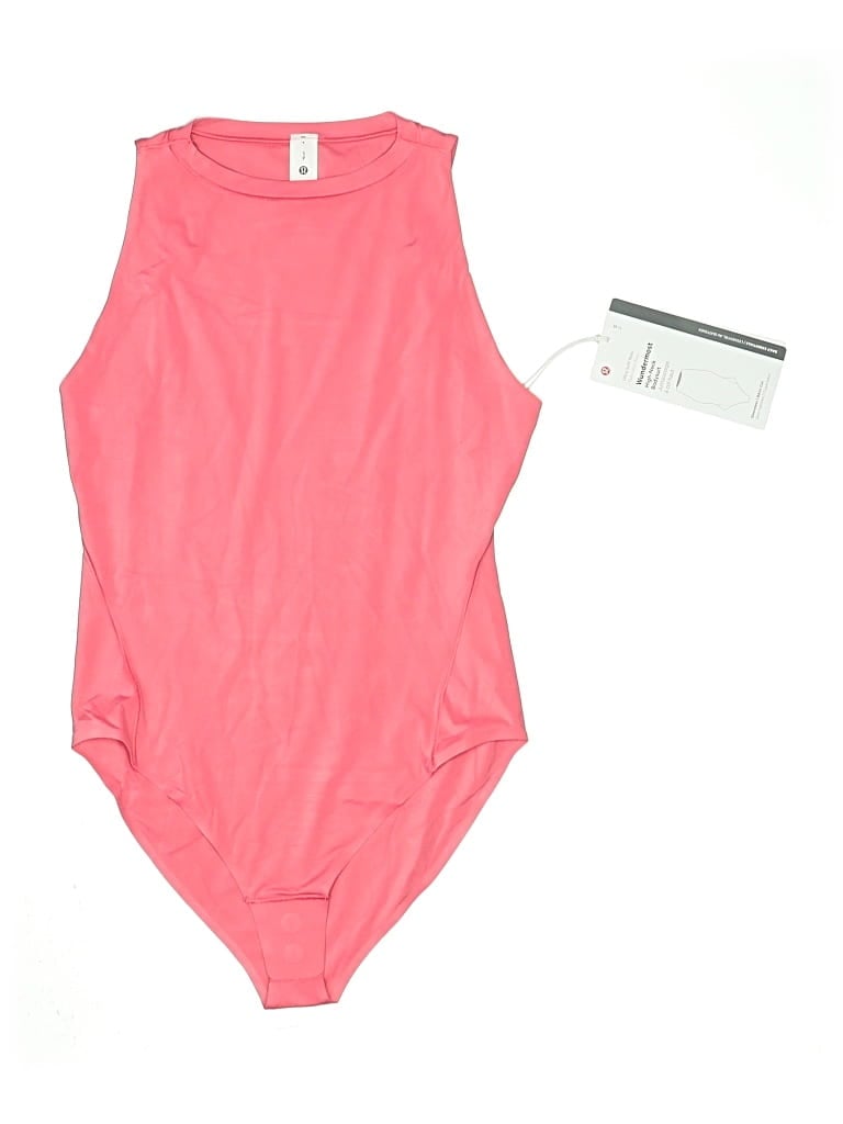 Pre-owned Lululemon Athletica Bodysuit In Pink