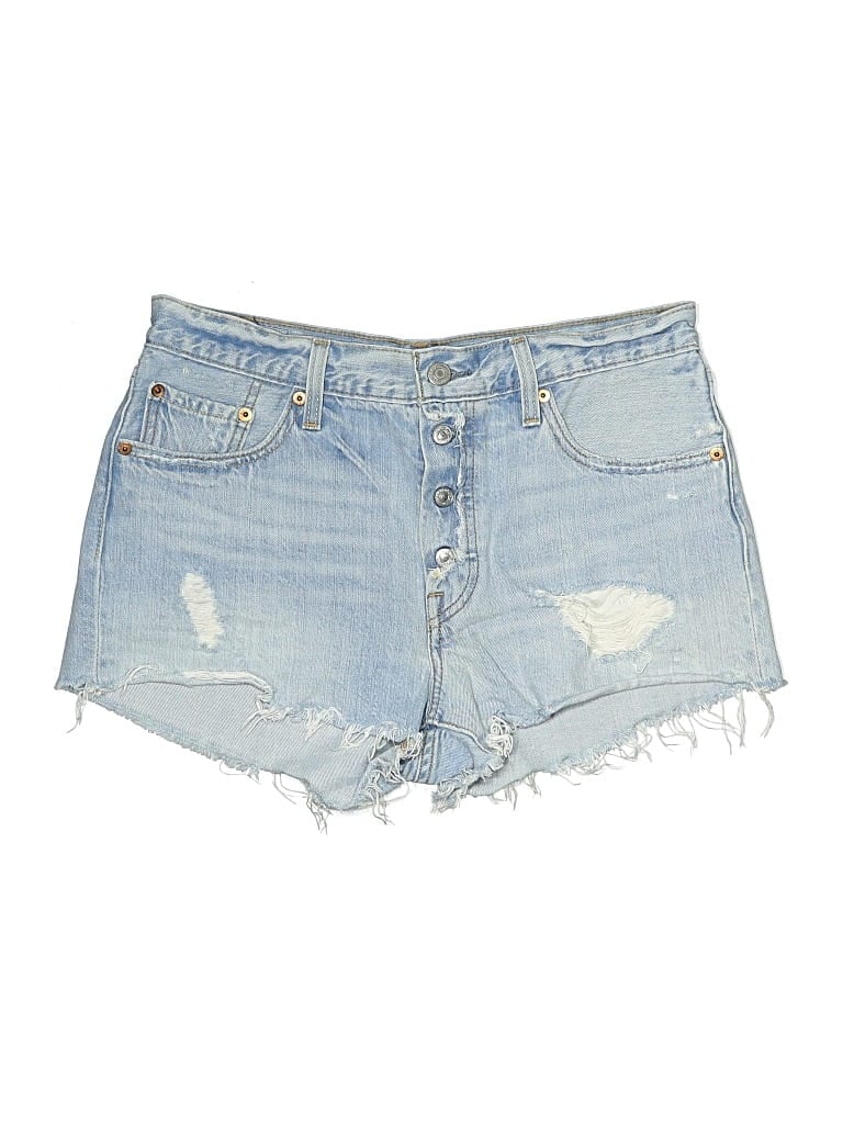 Pre-owned Levi's Denim Shorts In Blue
