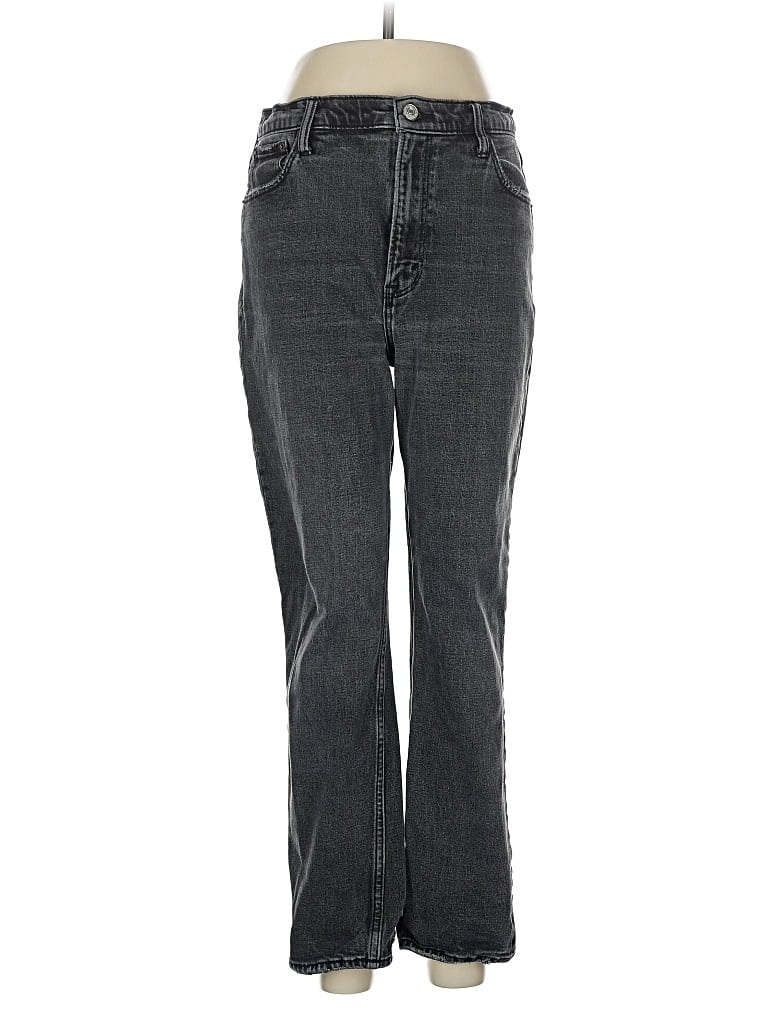 Pre-owned Abercrombie & Fitch Jeans In Gray