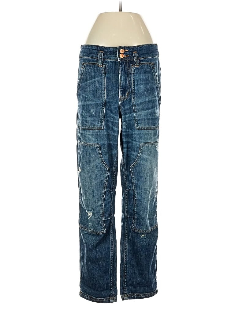 Pre-owned Pilcro By Anthropologie Jeans In Blue
