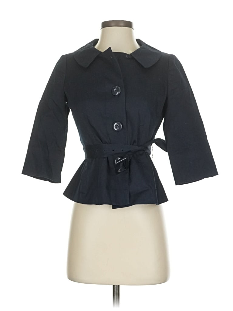 Pre-owned Ann Taylor Factory Jacket In Black