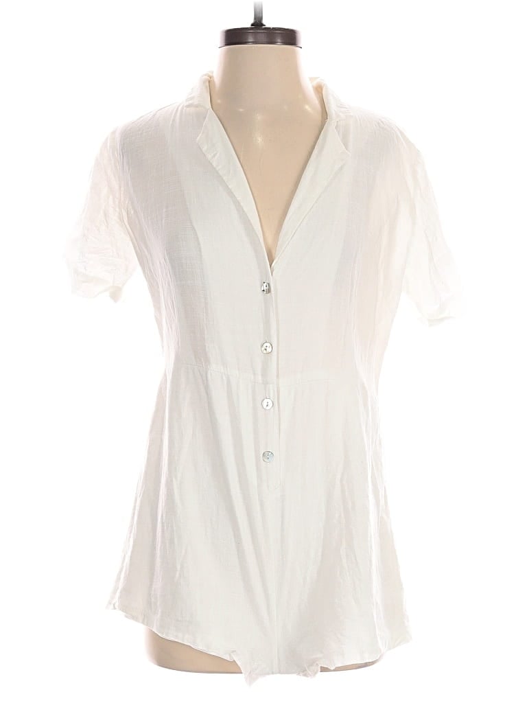 Pre-owned Princess Polly Romper In White