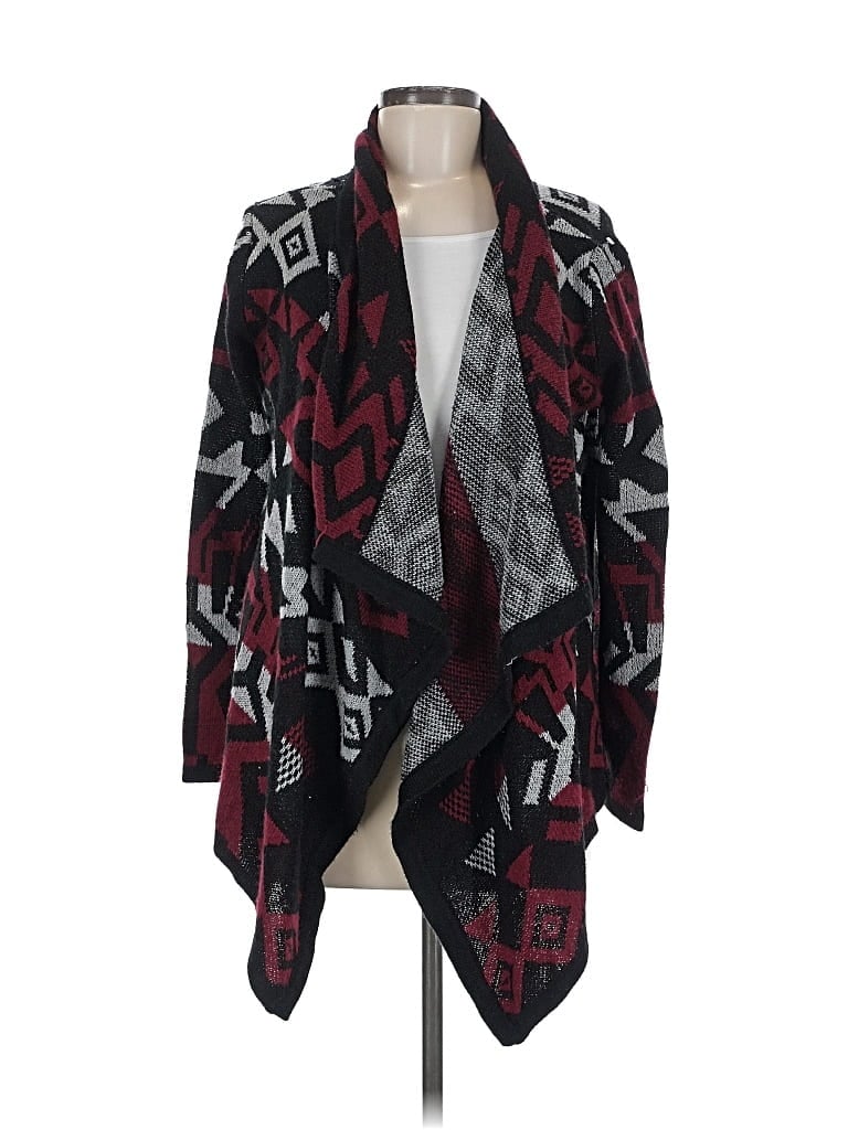 Pre-owned Charlotte Russe Cardigan Sweater In Red