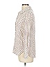Max Studio 100% Rayon Polka Dots Ivory Long Sleeve Button-Down Shirt Size L - photo 5