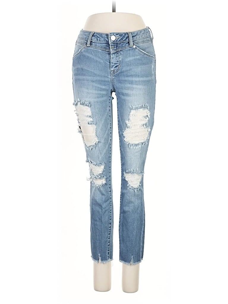 Pre-owned Bebe Jeans In Blue