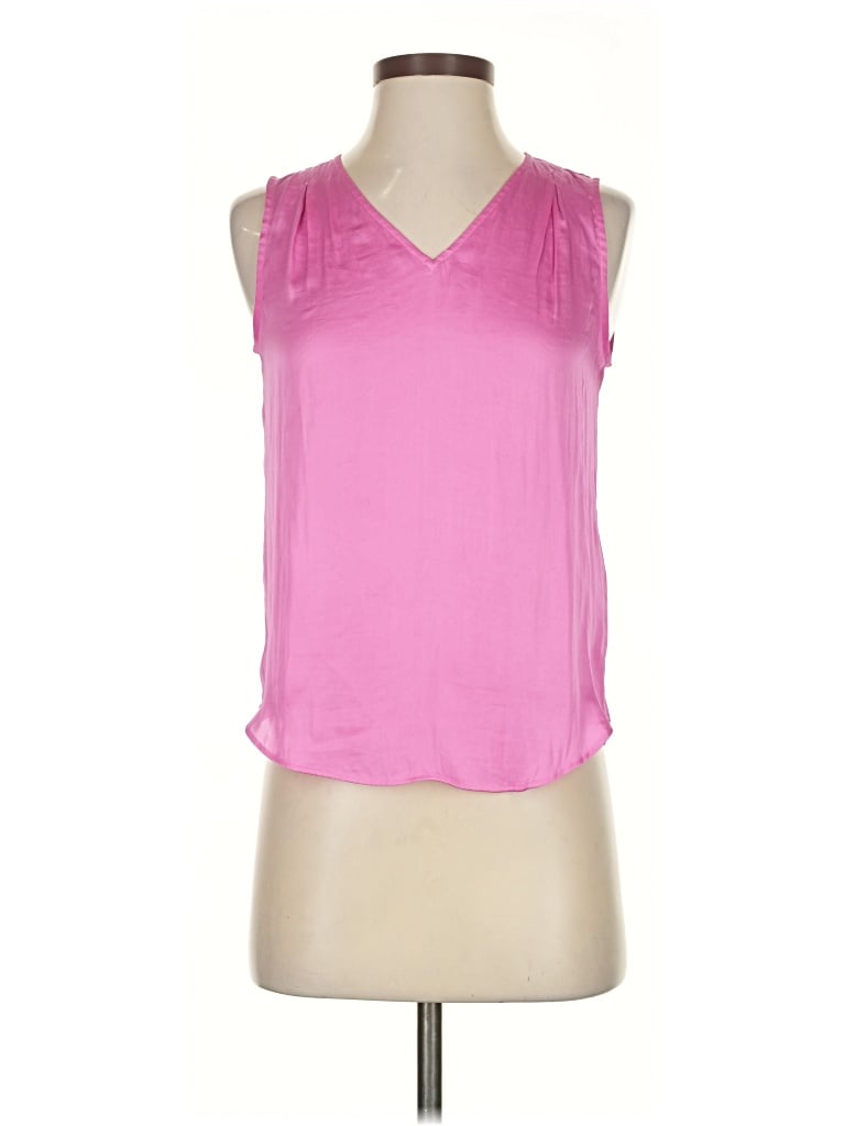 Pre-owned Banana Republic Sleeveless Blouse In Pink
