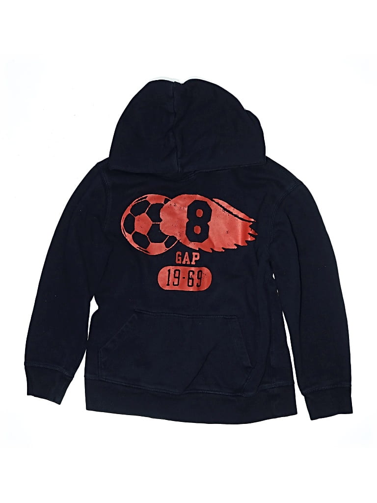Pre-owned Gap Kids' Pullover Hoodie In Blue