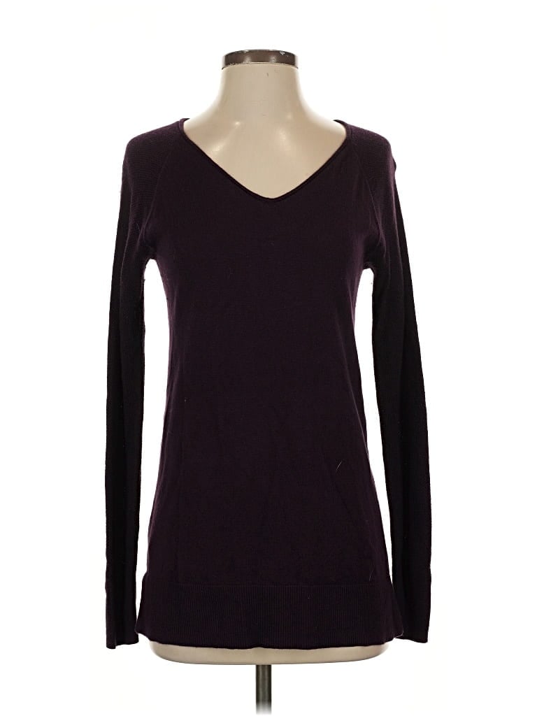 Pre-owned Ann Taylor Loft Outlet Pullover Sweater In Purple