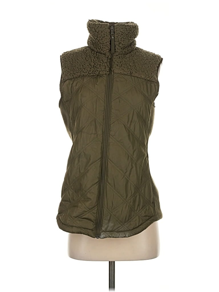 Pre-owned Prana Vest In Green
