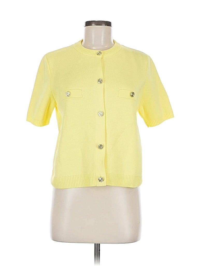 Pre-owned Zara Vest In Yellow