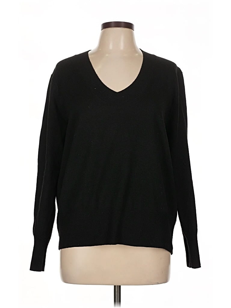 Pre-owned A New Day Pullover Sweater In Black