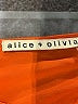 Alice + Olivia Orange Short Sleeve Top Size 0 - photo 6
