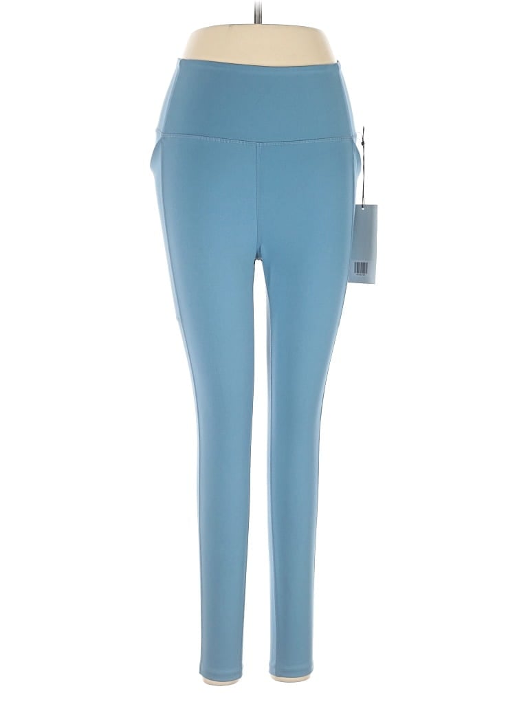 Girlfriend Collective Active Pants In Blue