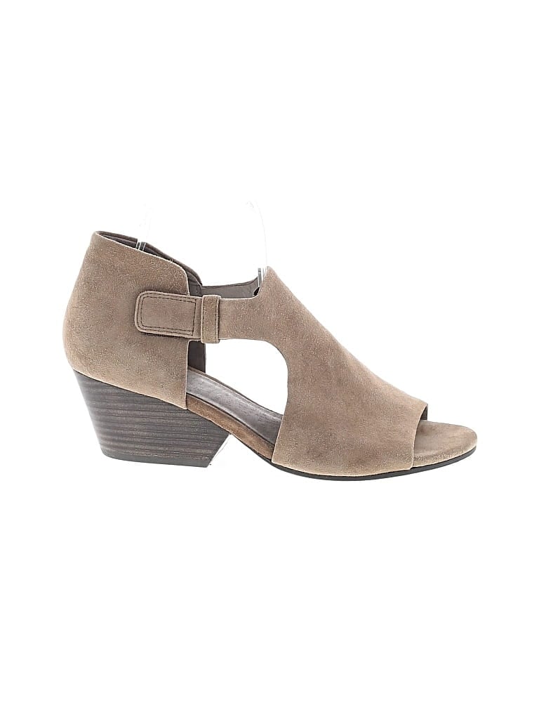 Pre-owned Eileen Fisher Sandals In Brown
