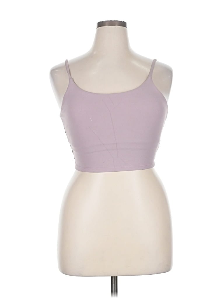 Pre-owned Icyzone Sports Bra In Purple