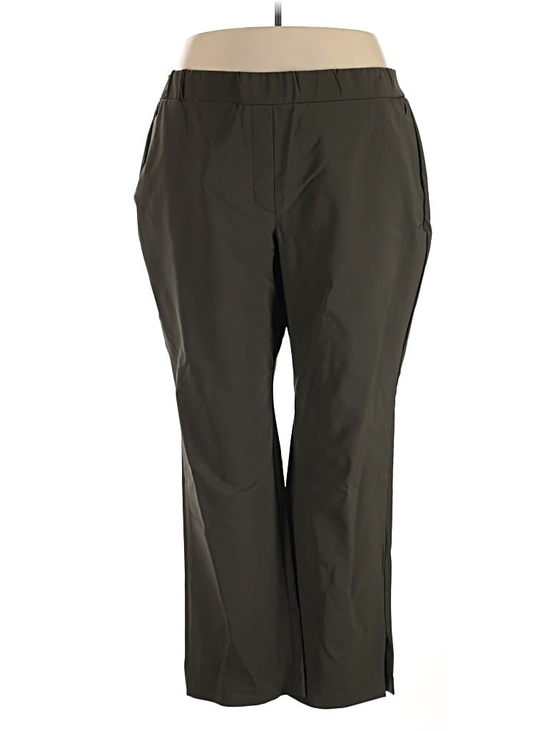 Pre-owned Lane Bryant Active Pants In Green
