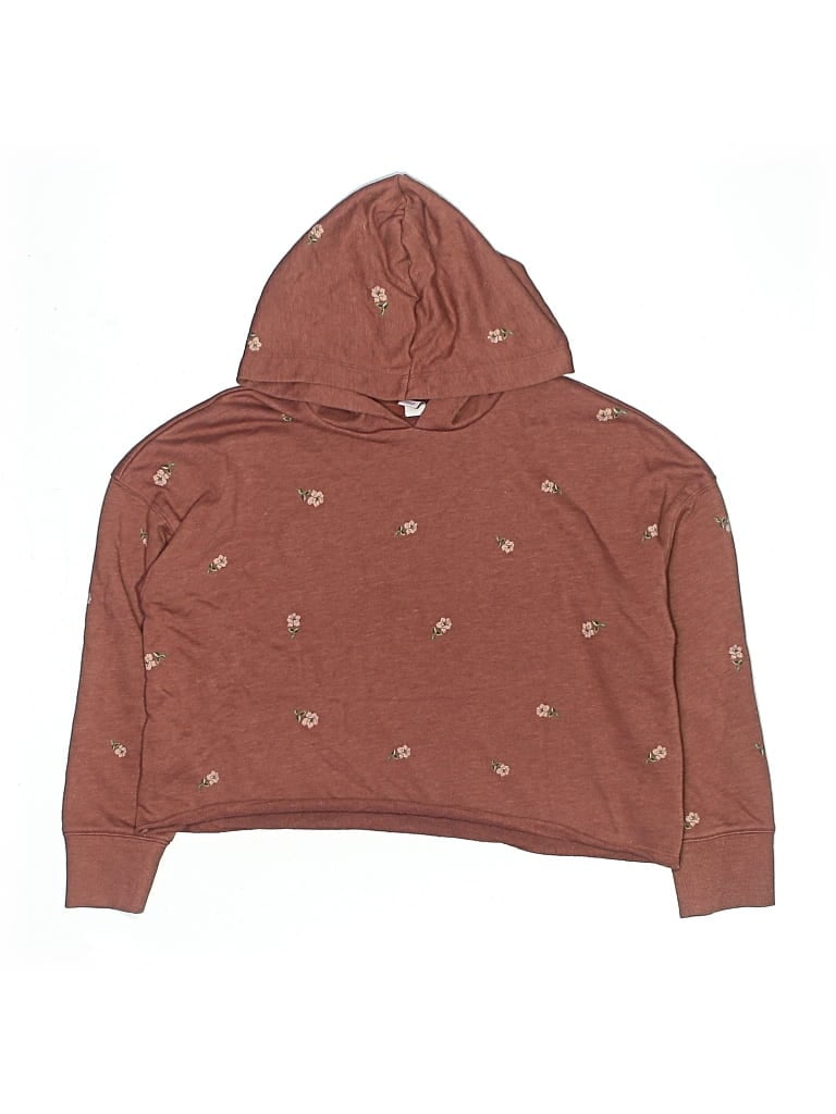 Pre-owned Old Navy Kids' Pullover Hoodie In Brown