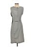 Halogen Stripes Gray Black Casual Dress Size M - photo 2