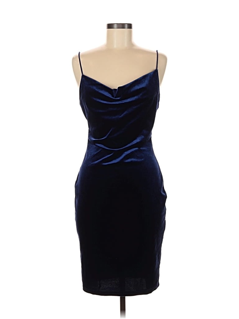 Pre-owned Shein Cocktail Dress In Blue