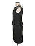 Cynthia Steffe Solid Gray Cocktail Dress Size 2 - photo 5