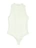 Sincerely Jules Solid Ivory White Bodysuit Size M - photo 1