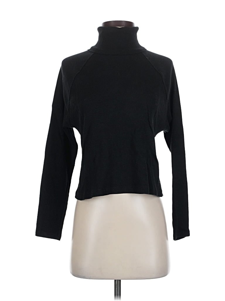 Pre-owned The Range Long Sleeve Turtleneck In Black