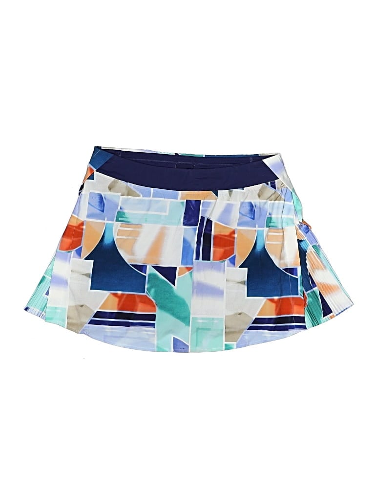 Pre-owned Lululemon Athletica Active Skort In Blue