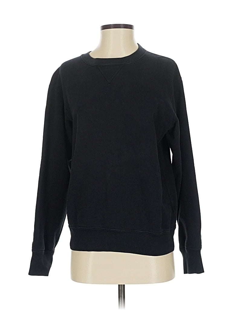 Pre-owned Uniqlo Pullover Sweater In Black