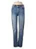 Assorted Brands Hearts Blue Jeans Size 26 waist - photo 1