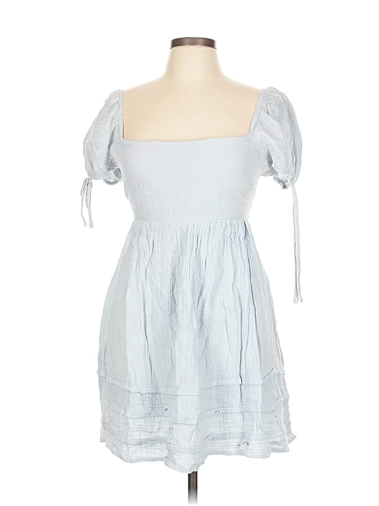 Pre-owned Hello Molly Casual Dress In Blue
