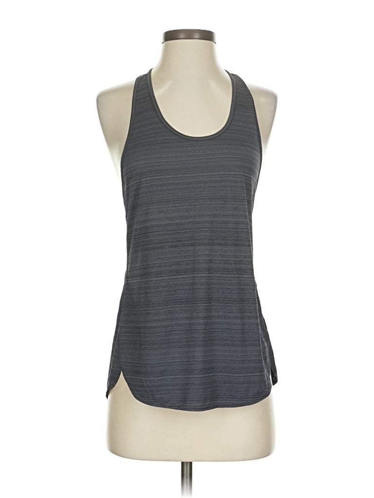 Pre-owned Z By Zella Active Tank Top In Gray