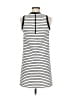 Aqua Stripes White Casual Dress Size M - photo 2