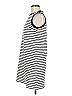 Aqua Stripes White Casual Dress Size M - photo 5