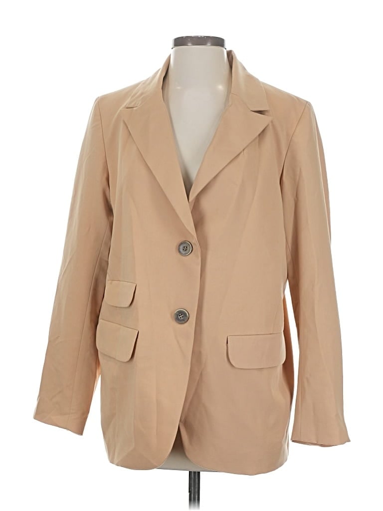 Pre-owned We The Free Blazer Jacket In Brown