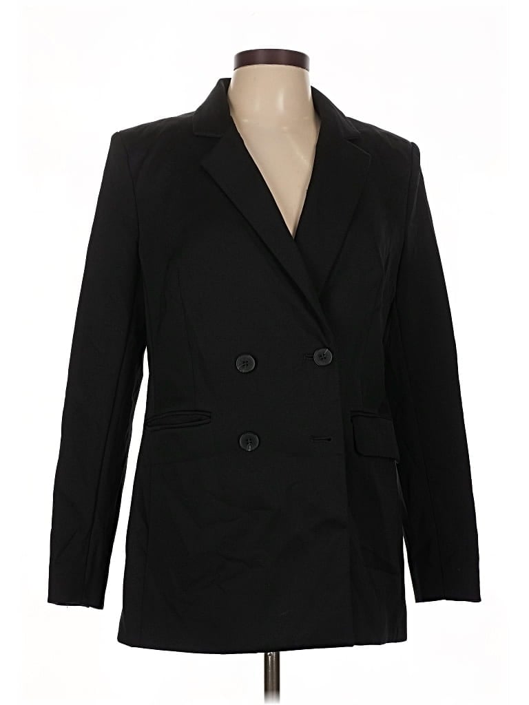 Pre-owned Express Blazer Jacket In Black