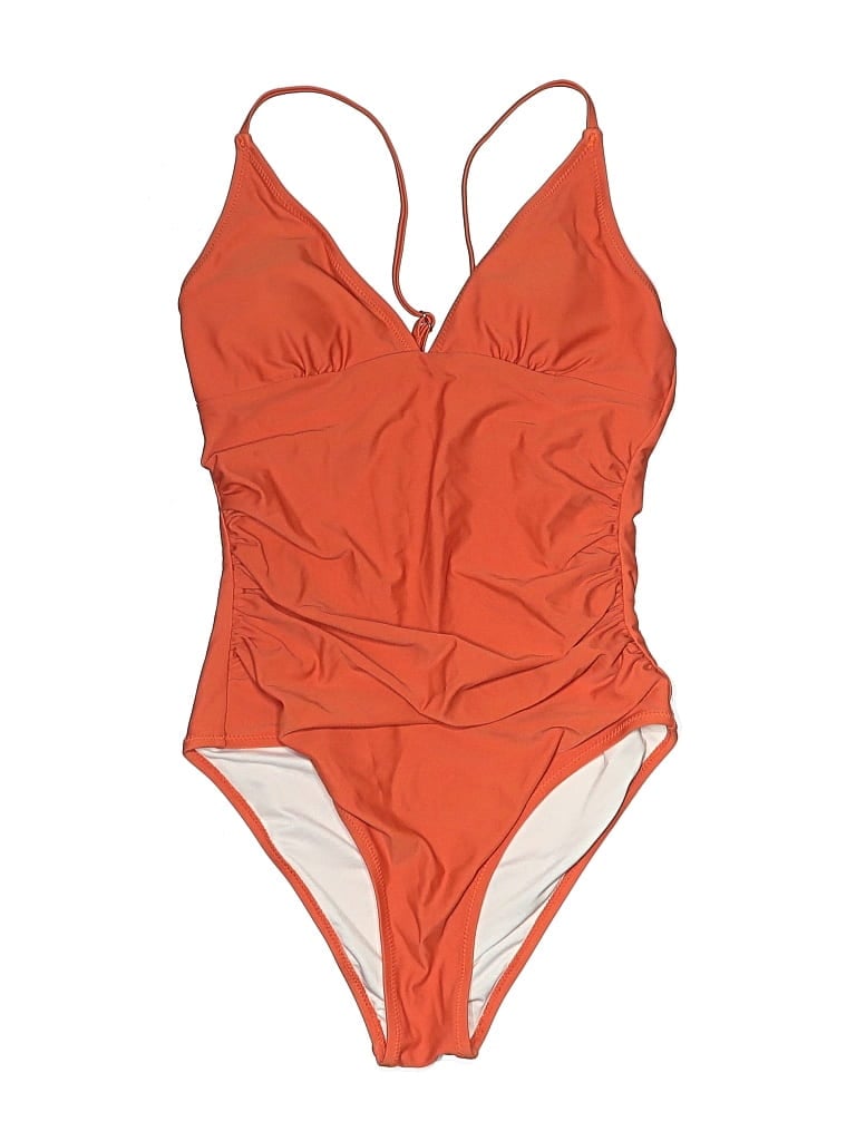 Pre-owned Cupshe One Piece Swimsuit In Orange