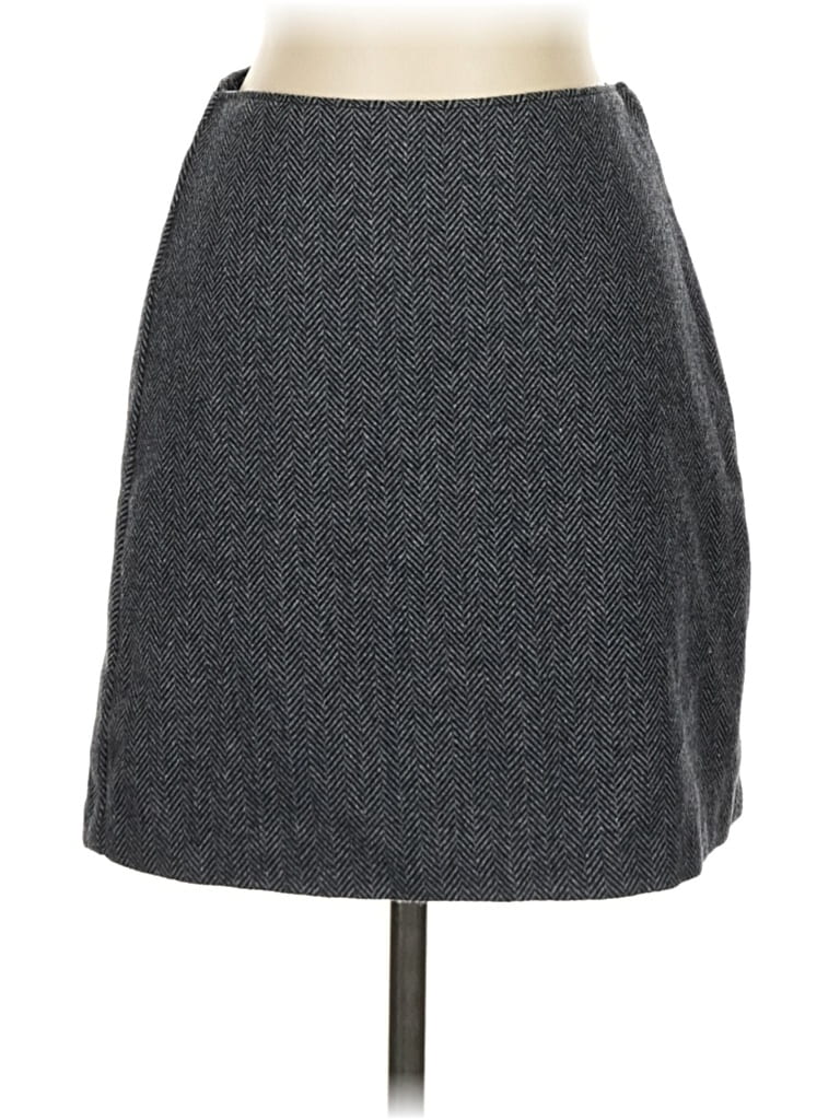 Pre-owned Abercrombie & Fitch Formal Skirt In Gray