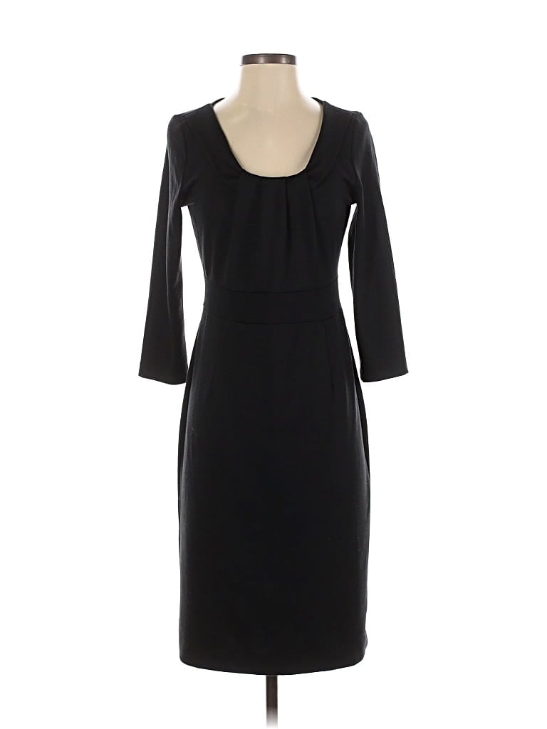 Pre-owned Lands' End Cocktail Dress In Black