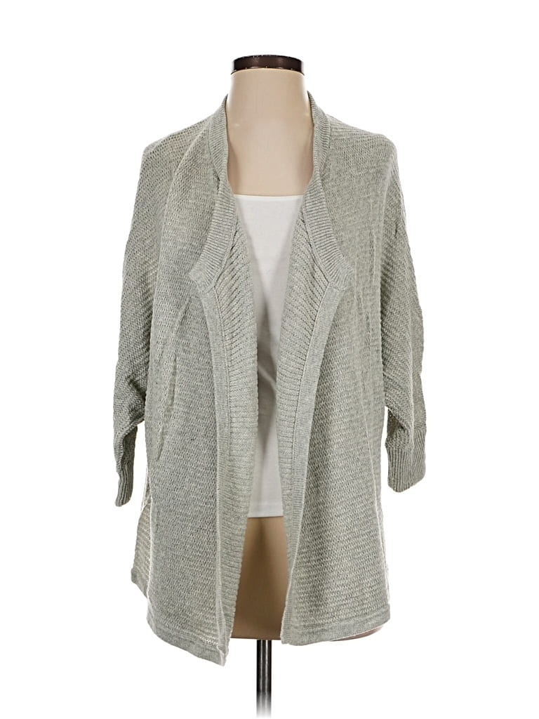 Pre-owned Madewell Cardigan Sweater In Gray