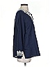 Talbots 100% Linen Blue 3/4 Sleeve Blouse Size S - photo 4