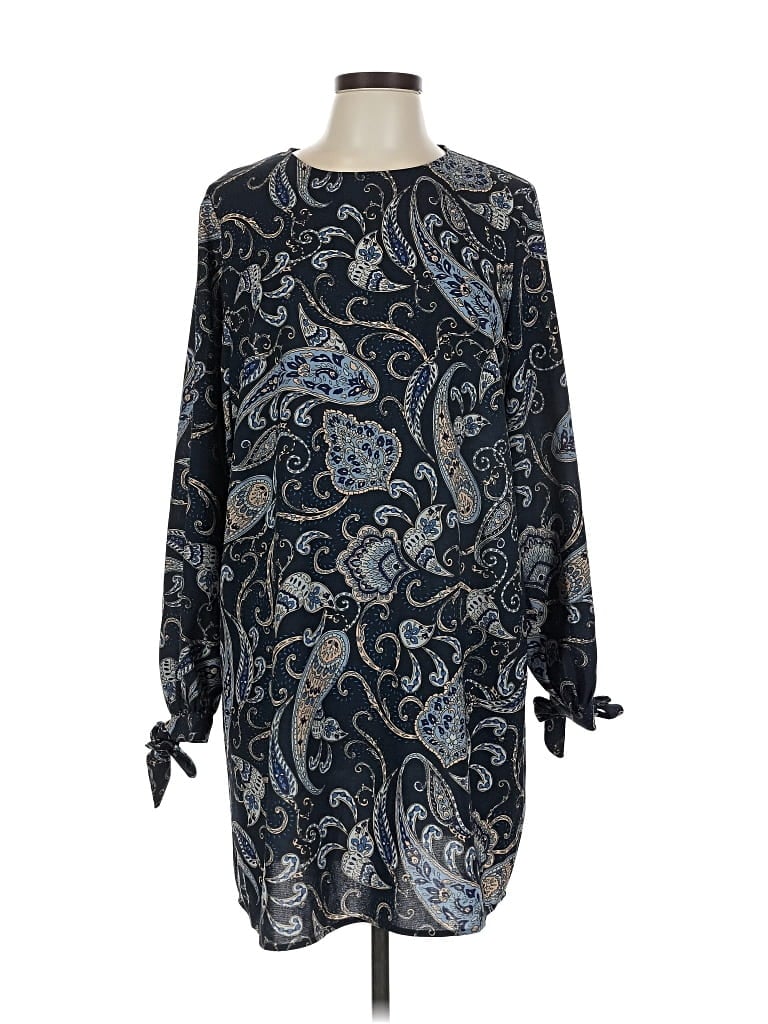 Pre-owned H&m Casual Dress In Blue