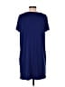 Long Tall Sally Solid Blue Casual Dress Size S - photo 2