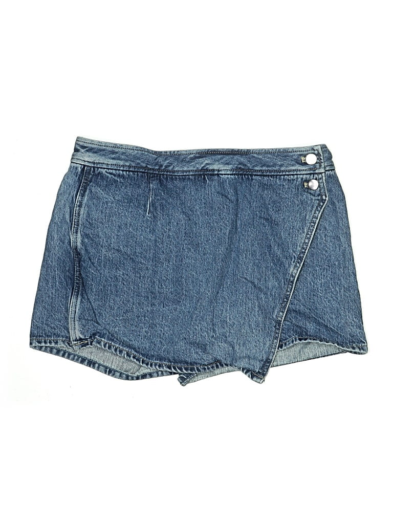 Pre-owned Madewell Skort In Blue