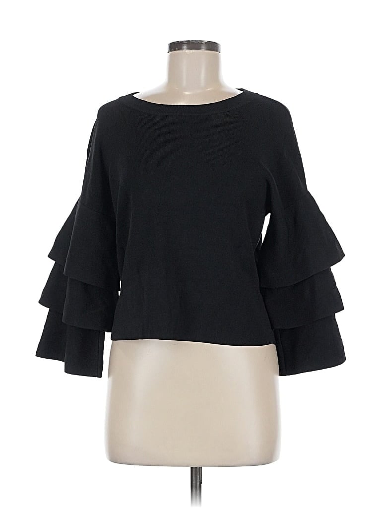 Pre-owned Inc International Concepts Sweatshirt In Black