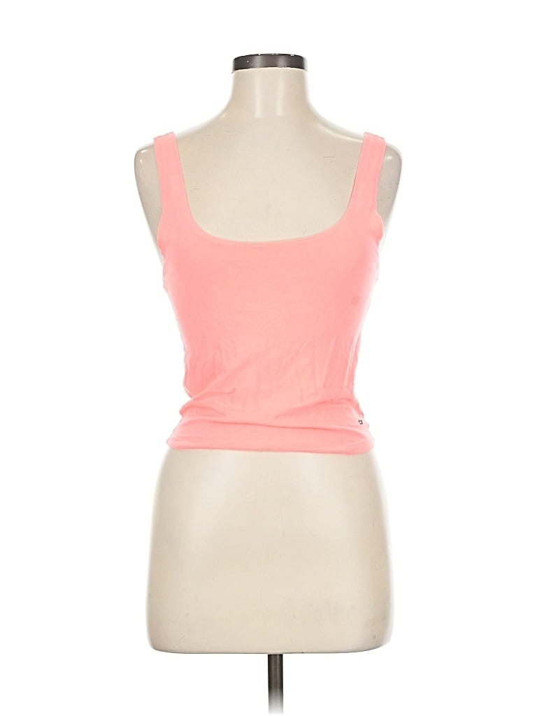 Pre-owned American Eagle Outfitters Tank Top Pink Strapless Neckline Tops
