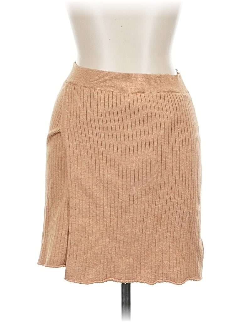 Pre-owned Free People Casual Skirt In Brown