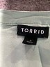 Torrid 100% Rayon Green 3/4 Sleeve Blouse Size 2X Plus (2) - photo 7